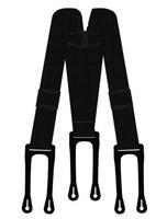 Šle CCM Suspenders Loops, Senior|ONESIZE|Černá/červená|Černá